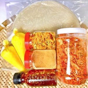 Set Bánh Tráng Full Topping Siêu Đầy Đủuuuu